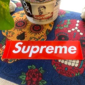 Authentic Supreme Sticker